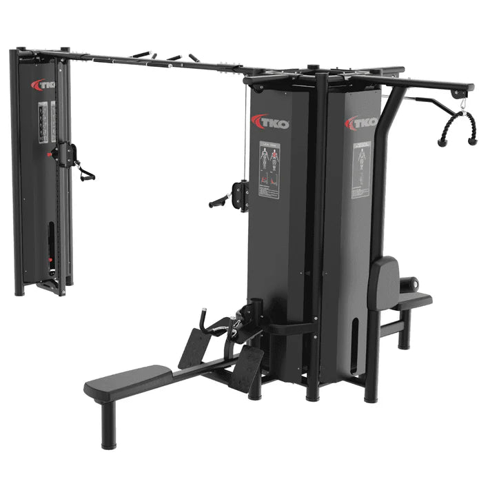 TKO Strength 5-Stack Cable Gym System 7032-B
