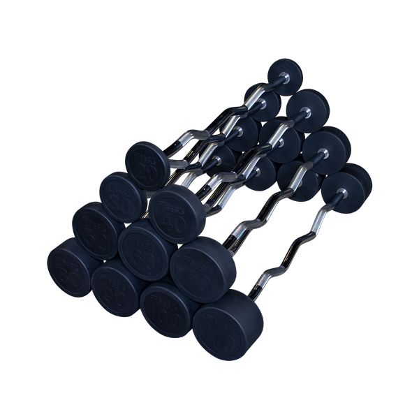 Body-Solid Tools Fixed Curl Bar Sets