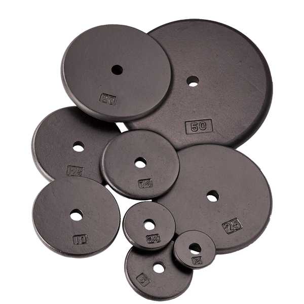 Body Solid Cast Iron Standard Weight Plate Sets - RPB