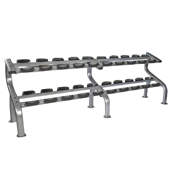 TROY 10 Pair Dumbbell Saddle Rack DR-10