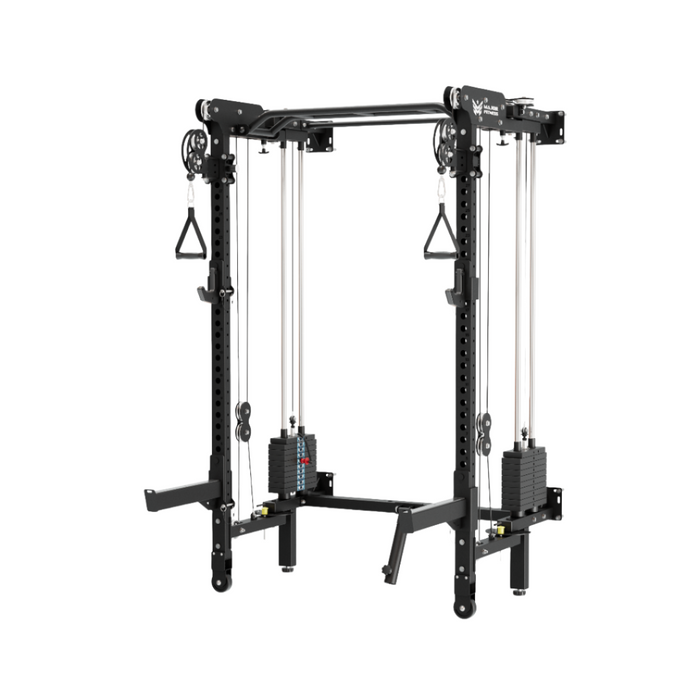 Major Fitness F35 Pro Wall-Mount Folding Power Rack Home Gym