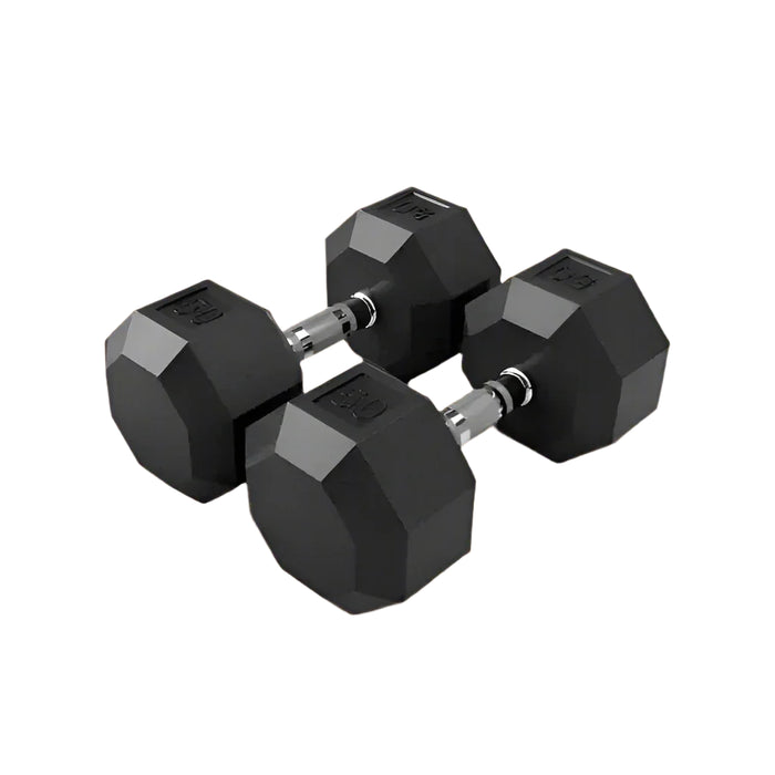 VTX 8-Sided Rubber Encased Dumbbells - SD-R