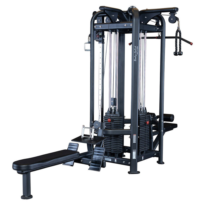 Body Solid Pro Clubline SJG100 4-Stack Jungle Gym
