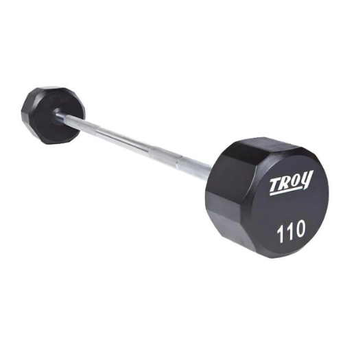 Troy 12-Sided Urethane Straight Barbell (Single Bars & Sets) - TSB-U