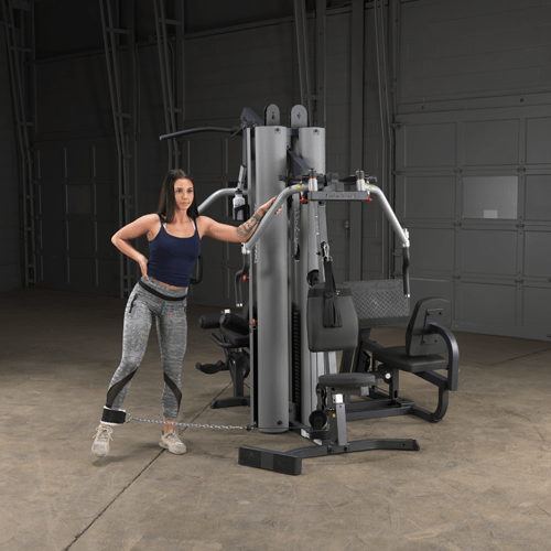 Body Solid G9S Two Stack Home Gym Bundle With VKR Station