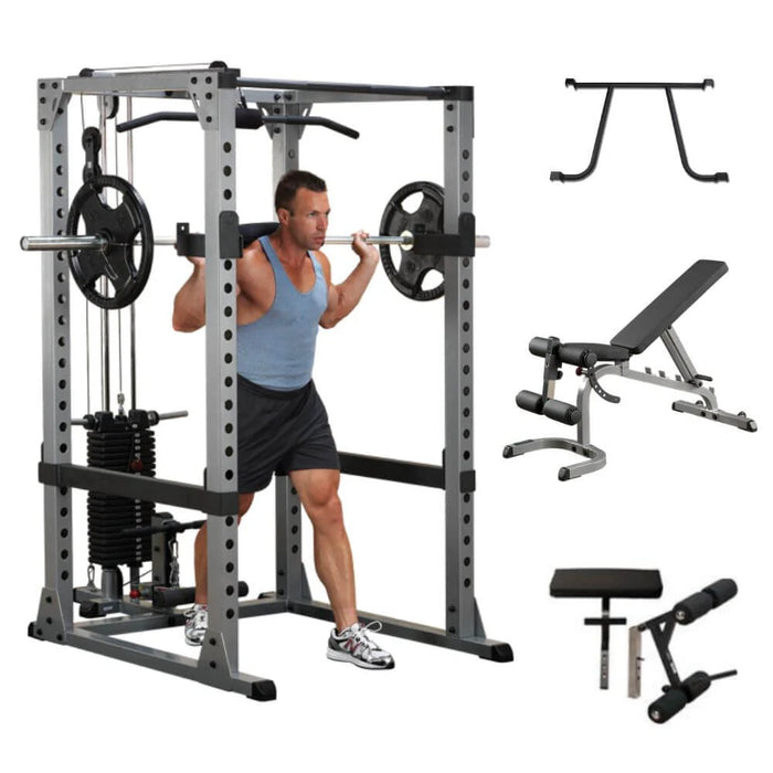 Body Solid GPR378-P4 Power Rack Package