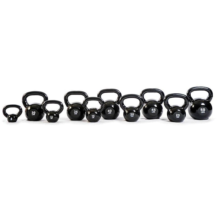 TKO 3 Tier Kettlebell Rack 856KR with Full Kettlebell Set