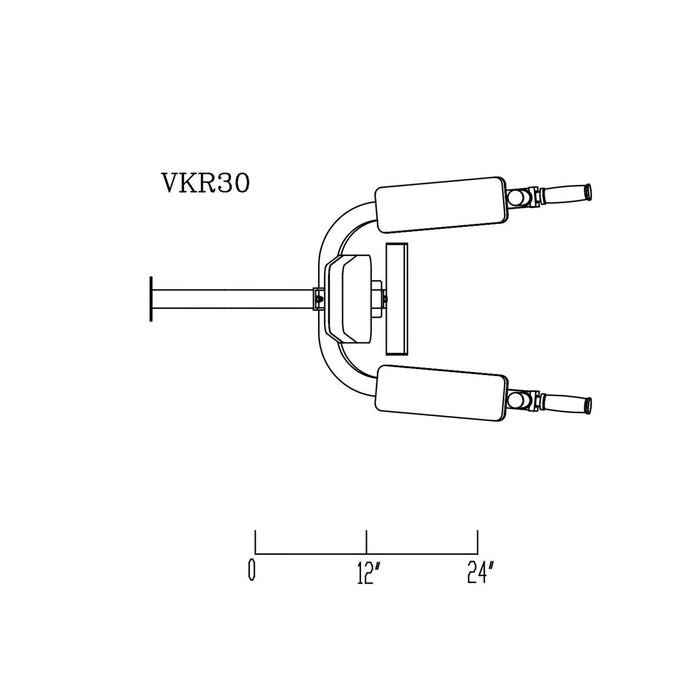 Body Solid VKR30 Vertical Knee Raise Station