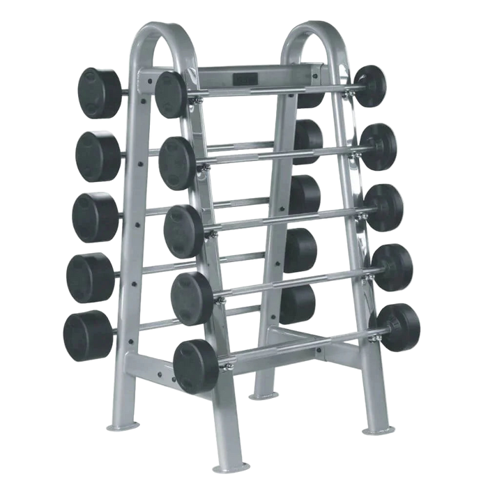 York Barbell ETS Fixed Straight and Curl Bar Rack