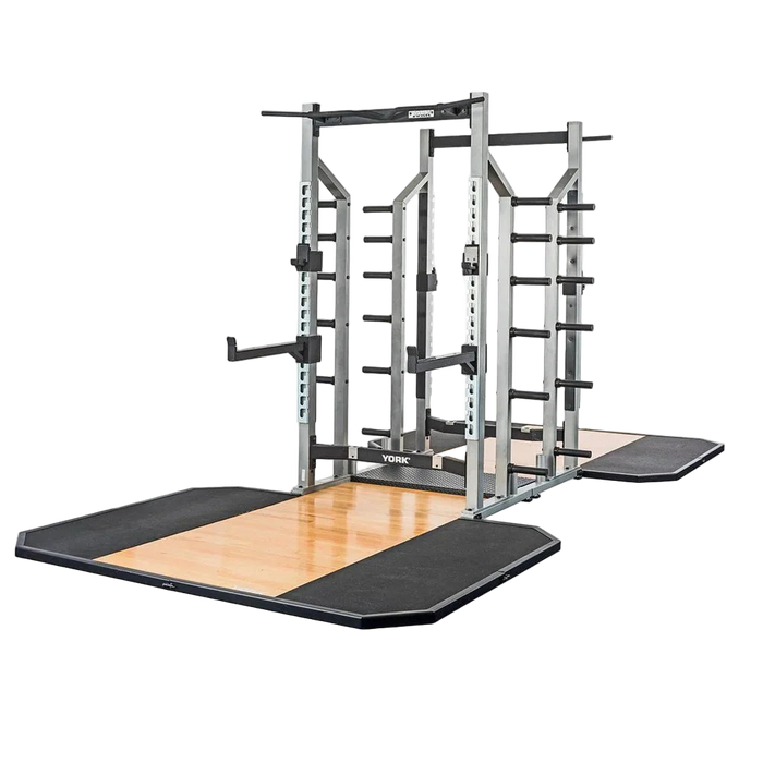 York Barbell STS Double Half Rack