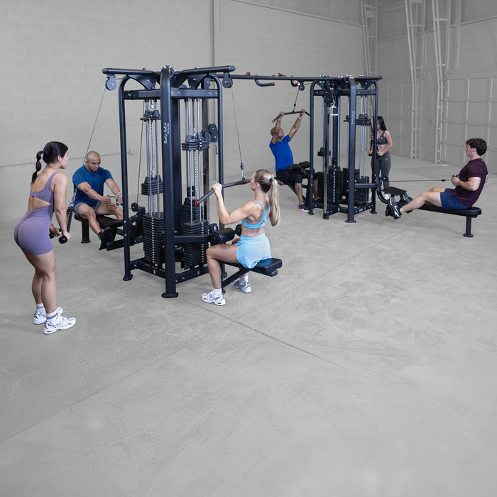 Body-Solid Pro Clubline SJG800 8-Stack Jungle Gym