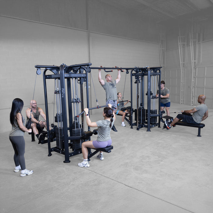 Body-Solid Pro Clubline SJG800 8-Stack Jungle Gym