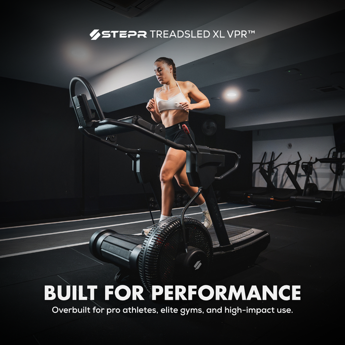 STEPR VPR Treadsled XL - Manual Curved Treadmill