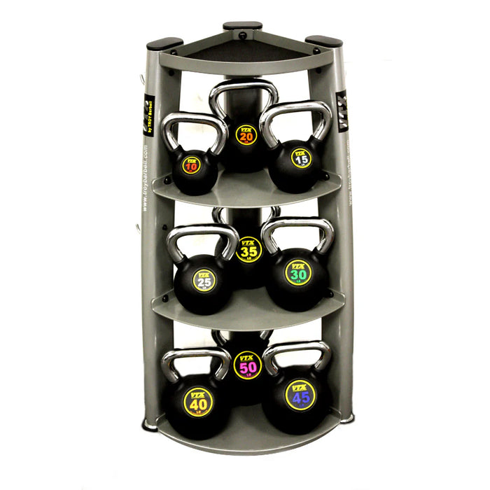 VTX Club Kettlebell Rack with 9 Kettlebells - CLUBPAC-CKB9