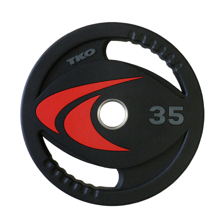 TKO Strength Signature Olympic Urethane Grip Plates - 803OU