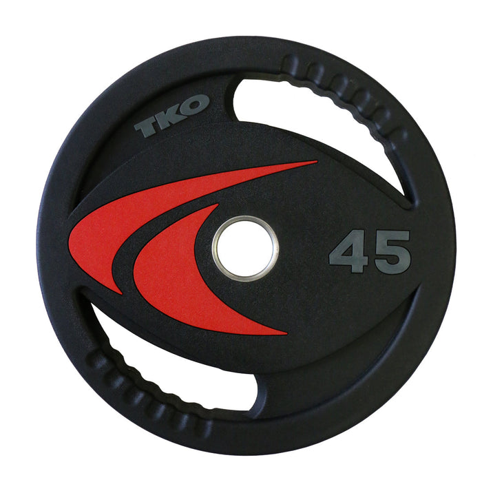 TKO Strength Signature Olympic Urethane Grip Plates - 803OU