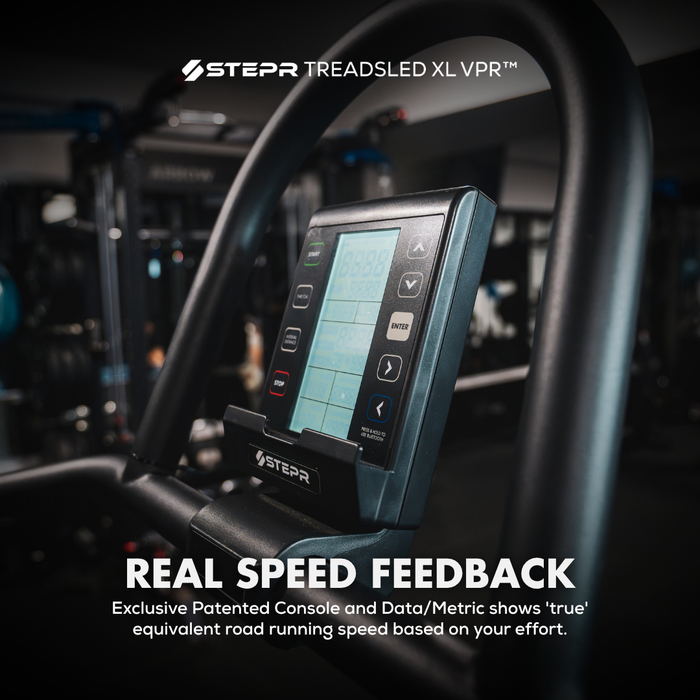 STEPR VPR Treadsled XL - Manual Curved Treadmill
