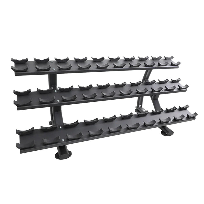TKO 15 Pair Signature Dumbbell Rack With Saddles - 7052