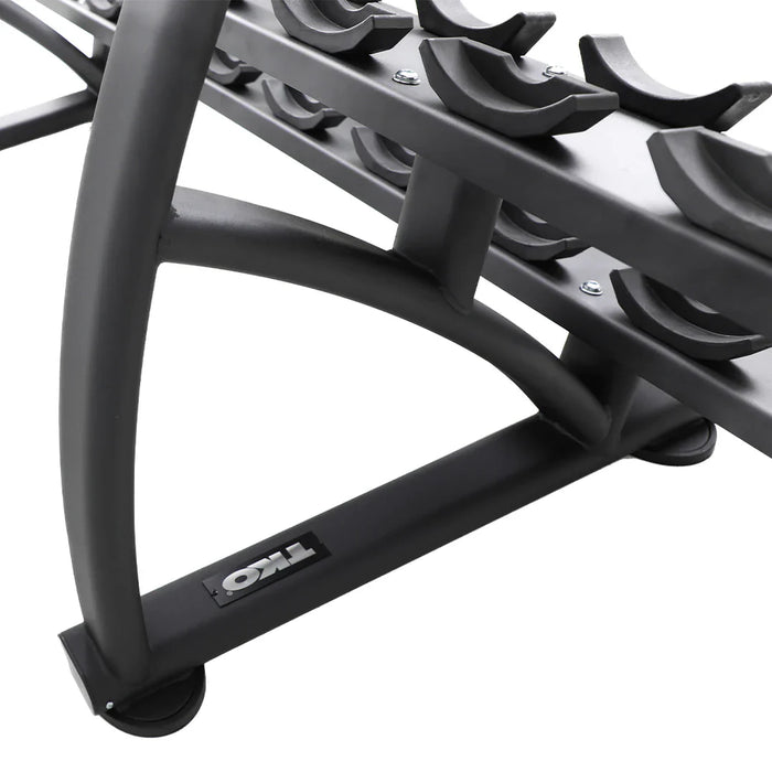 TKO 15 Pair Signature Dumbbell Rack With Saddles - 7052
