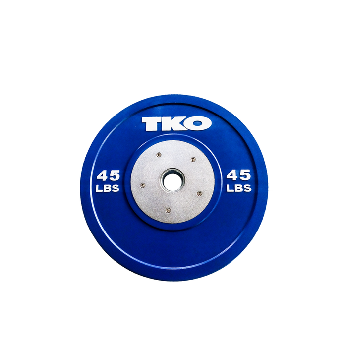TKO Color Competition Rubber Bumper Plates - 802CCBP
