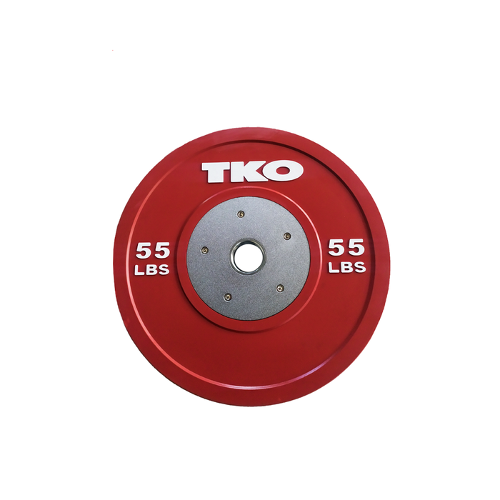 TKO Color Competition Rubber Bumper Plates - 802CCBP
