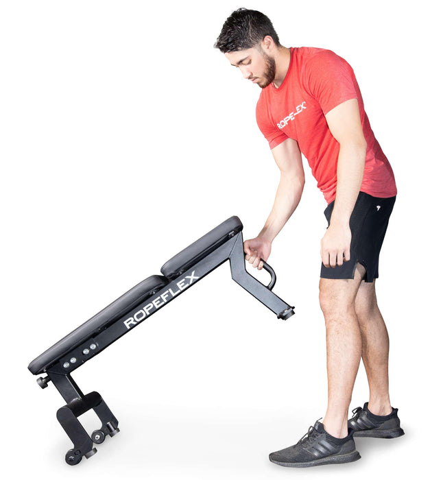 Ropeflex RXB2 Rope Training Flat Bench