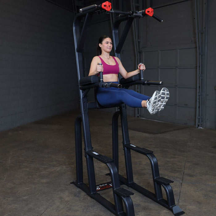Body-Solid Pro Clubline Vertical Knee Raise SVKR1000B
