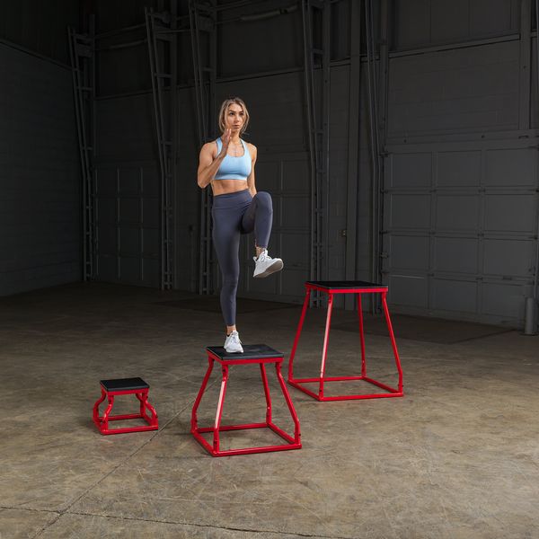 Body Solid Tools BSTPB Plyometric Boxes