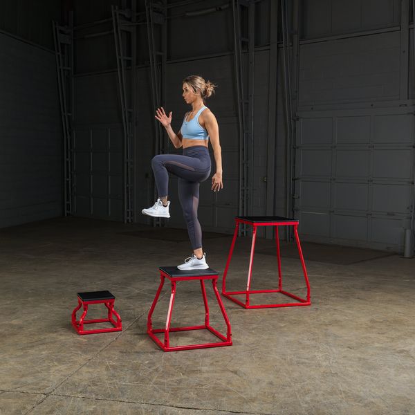 Body Solid Tools BSTPB Plyometric Boxes