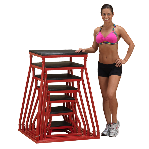 Body Solid Tools BSTPB Plyometric Boxes