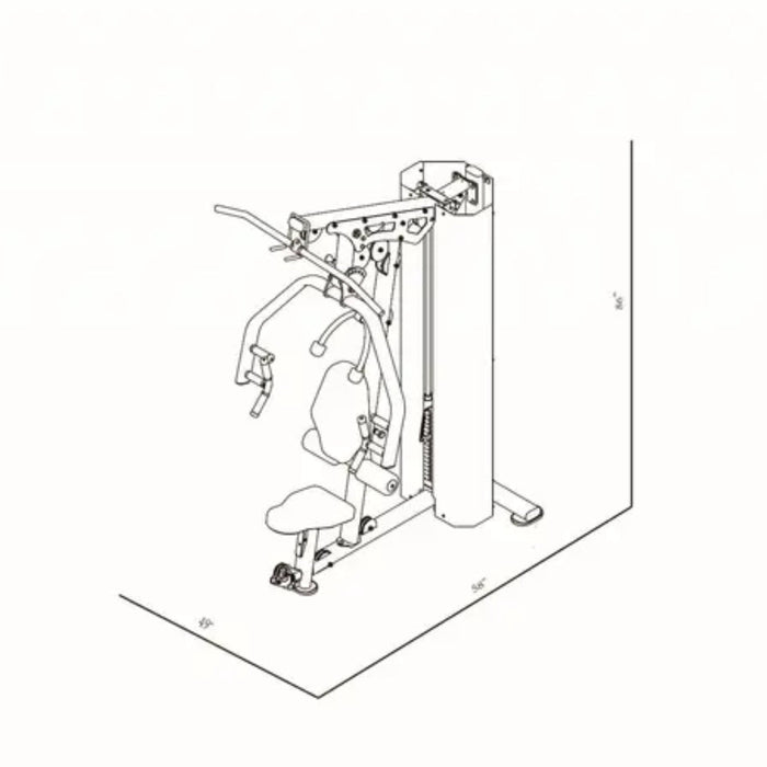 BodyKore Commercial Multi-Gym MTI4201
