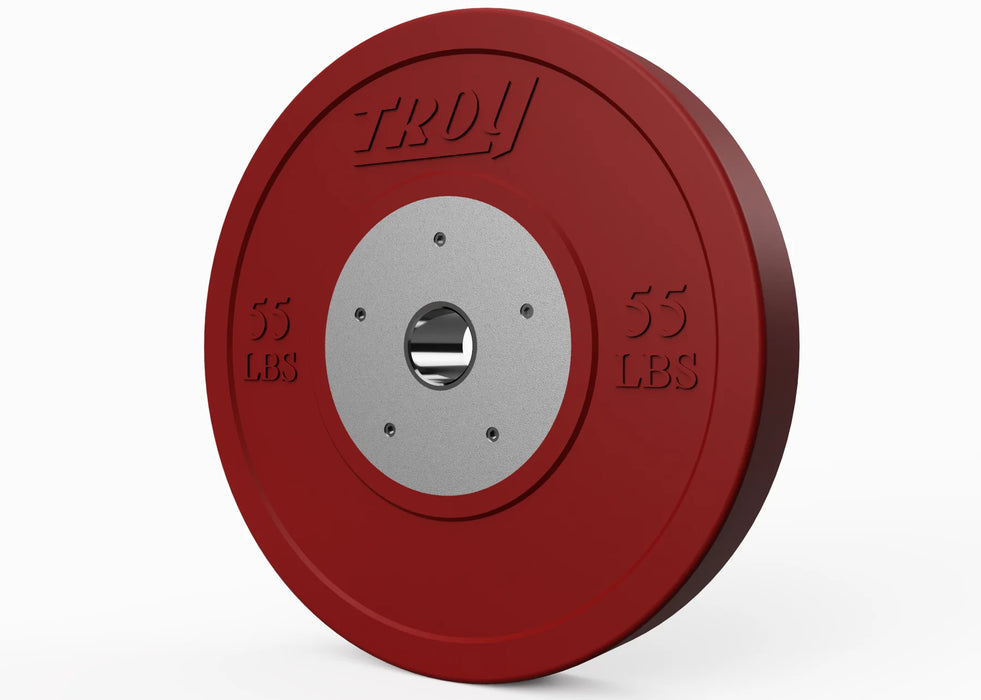 TROY Competition Grade Color Rubber Bumper Plates (LBS) - CCO-SBP