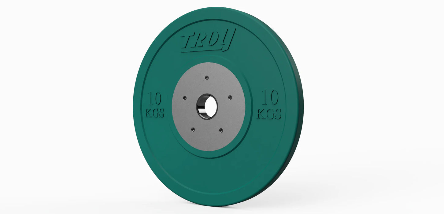 TROY Competition Grade Color Rubber Bumper Plates (KGS) CO-SBP