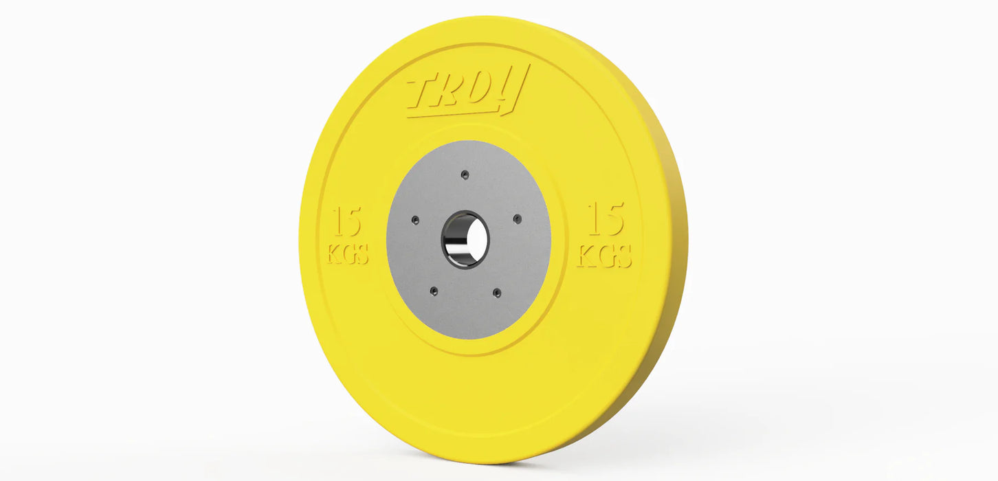 TROY Competition Grade Color Rubber Bumper Plates (KGS) CO-SBP