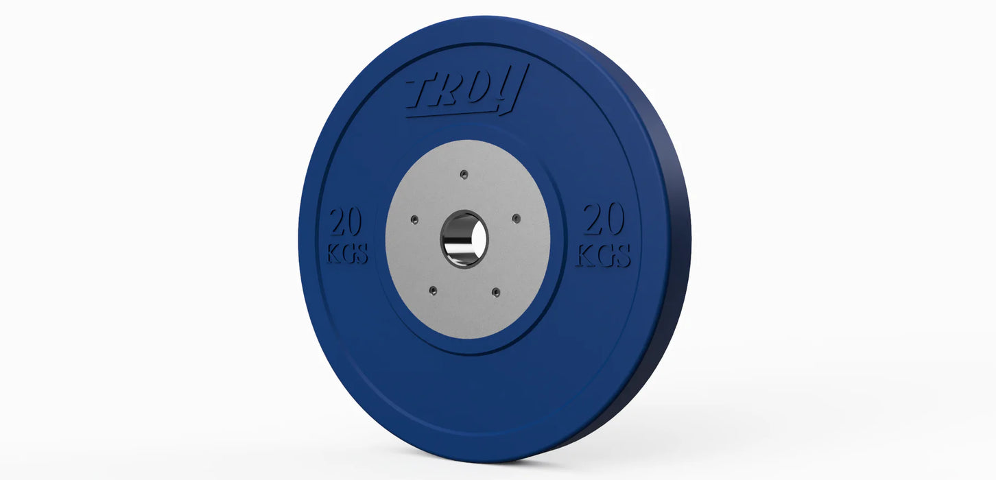 TROY Competition Grade Color Rubber Bumper Plates (KGS) CO-SBP