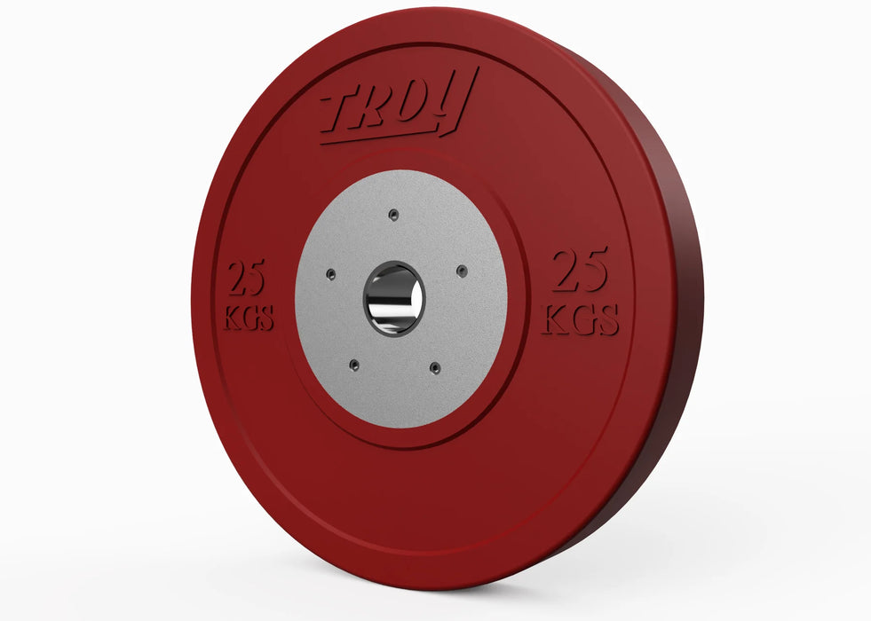 TROY Competition Grade Color Rubber Bumper Plates (KGS) CO-SBP