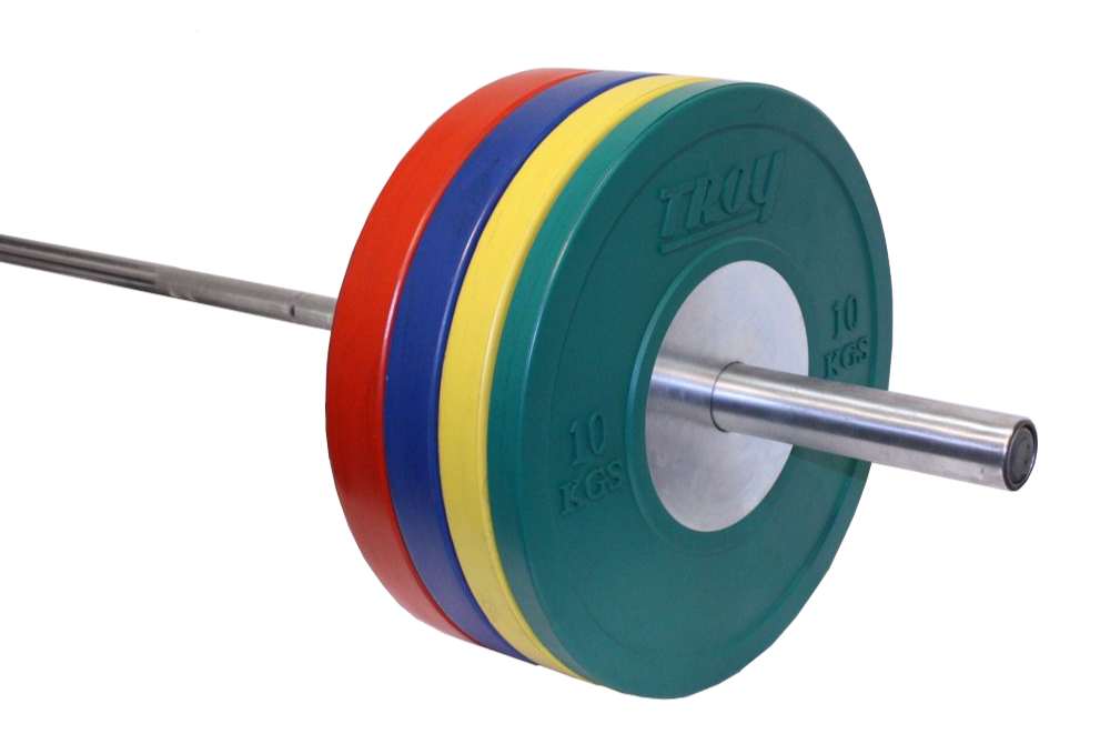 TROY Competition Grade Color Rubber Bumper Plates (KGS) CO-SBP