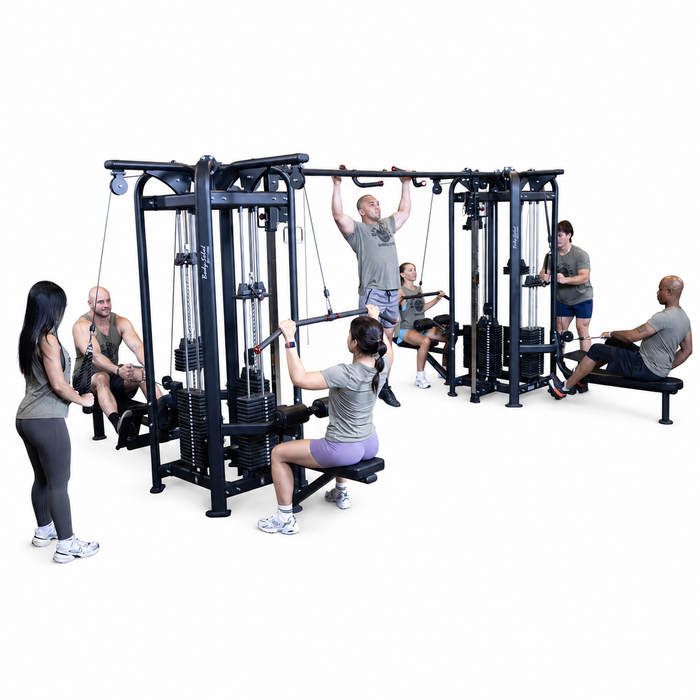Body-Solid Pro Clubline SJG800 8-Stack Jungle Gym