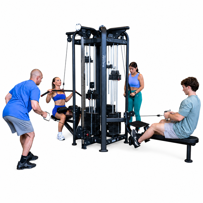 Body Solid Pro Clubline SJG100 4-Stack Jungle Gym