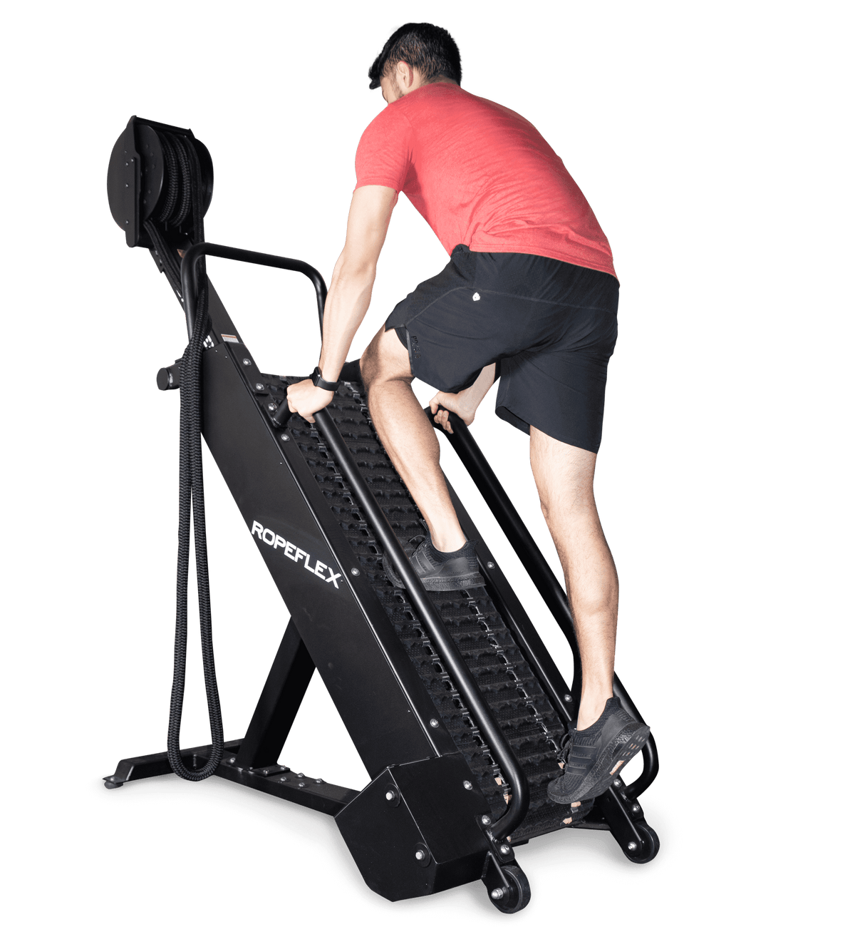 Ropeflex RX4400 Spartan Climb Rope Climbing Tread Machine — GymsHQ