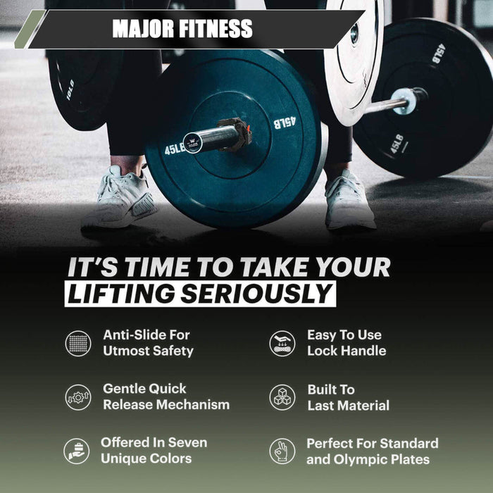 Major Fitness Barbell Collars
