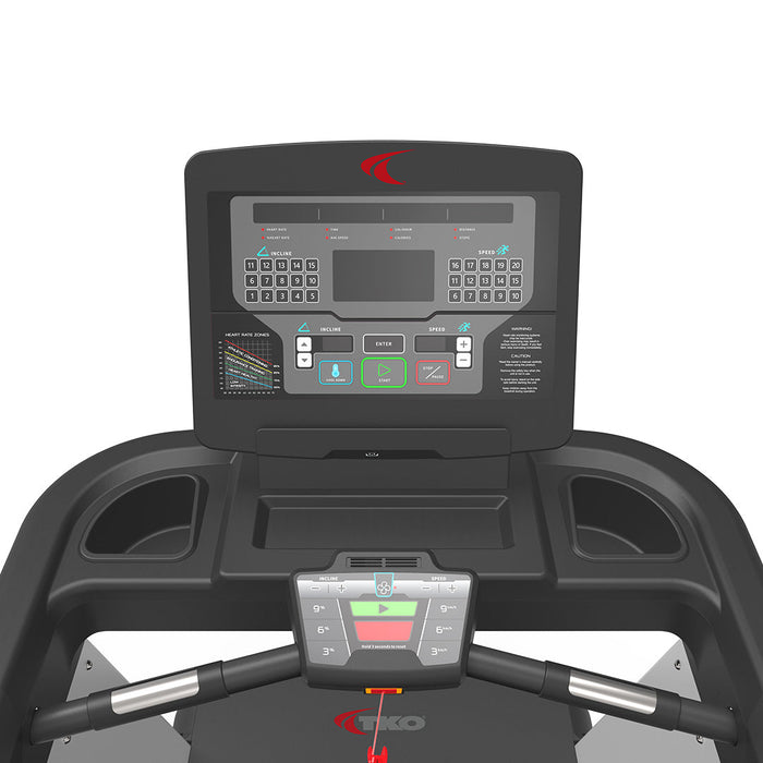 TKO 9T-HIIT Cardio Commercial Treadmill HIIT