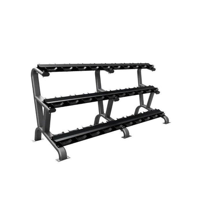 TROY 3 Tier 15 Pair Dumbbell Saddle Rack - DR-15