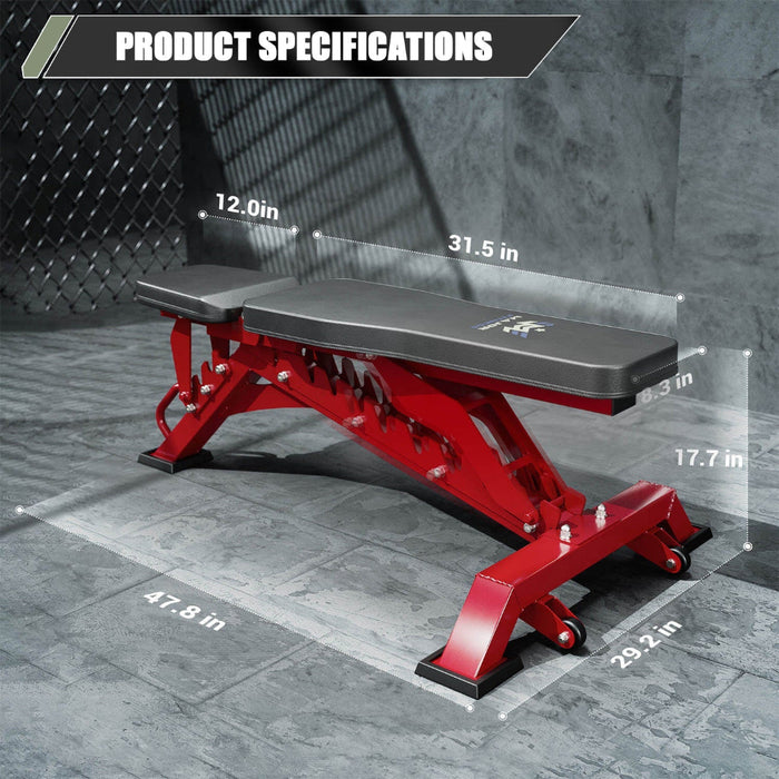 Major Fitness PLT01 Adjustable Bench