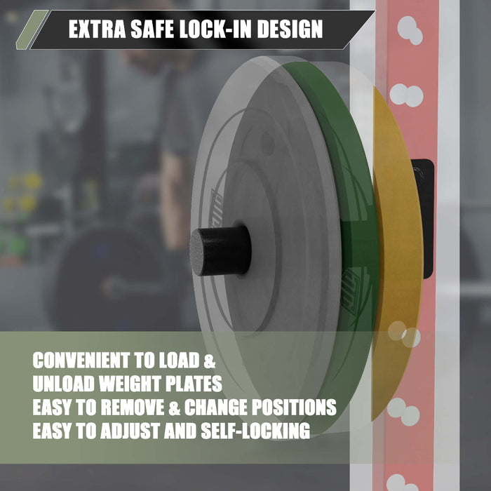 Major Fitness Weight Plates Holder Attachment