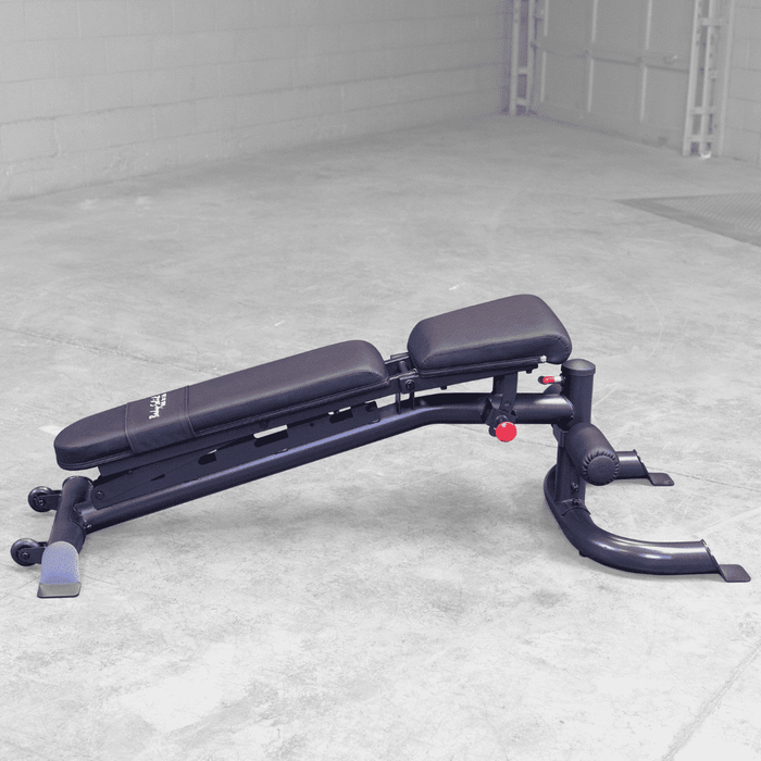 Body Solid GFID100B Leverage Flat Incline Decline Bench