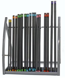 TROY Aerobic Bars w/Rack - GTBR-PAC