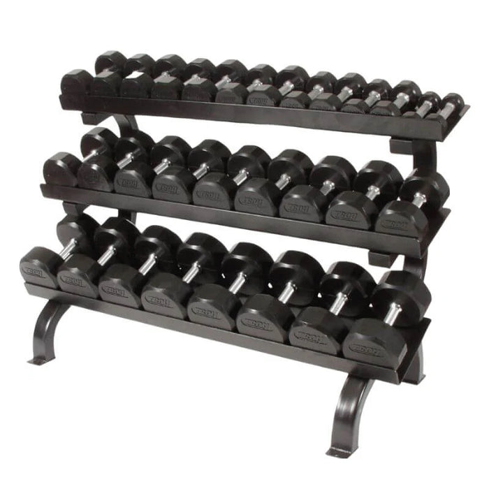 VTX 3 Tier Dumbbell Rack (Shelf) 62" - GTDR-3