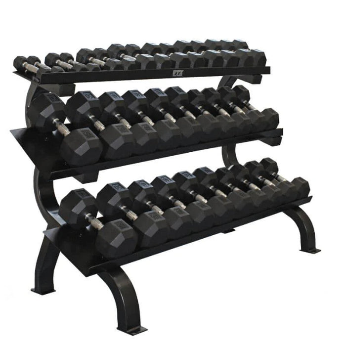 VTX 3 Tier Dumbbell Rack (Shelf) 62" - GTDR-3