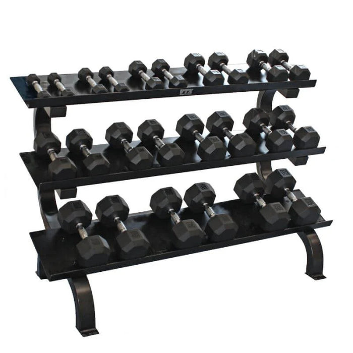 VTX 3 Tier Dumbbell Rack (Shelf) 62" - GTDR-3